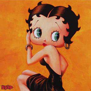 Betty Boop Little Black Dress Surface Pro (2017) Skin